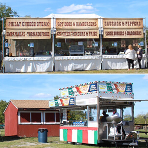 food stands